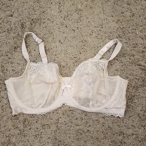 Floral Lace Unlined Bra